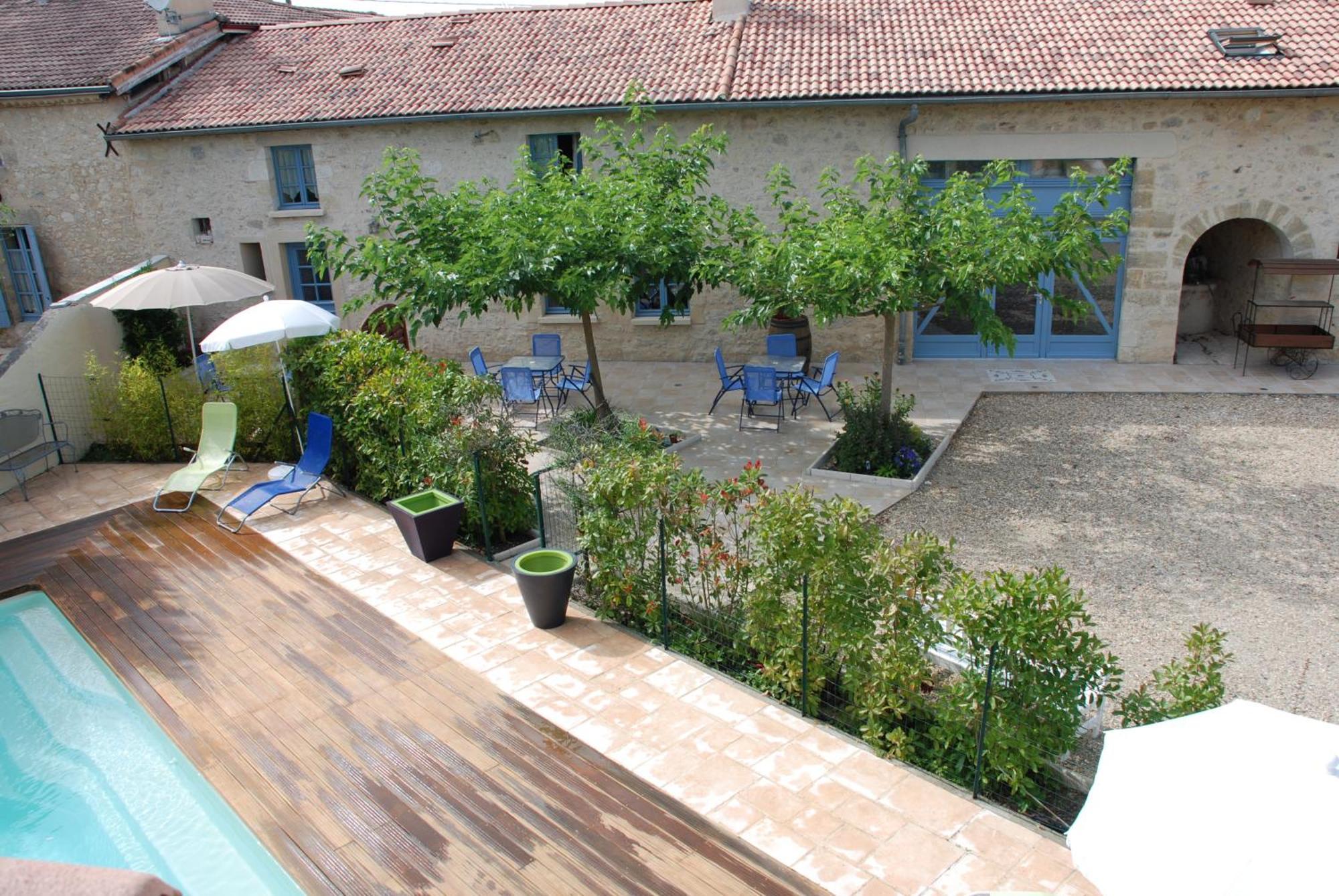 Chambres D'Hotes Du Clos Semper Felix Sainte-Bazeille Экстерьер фото