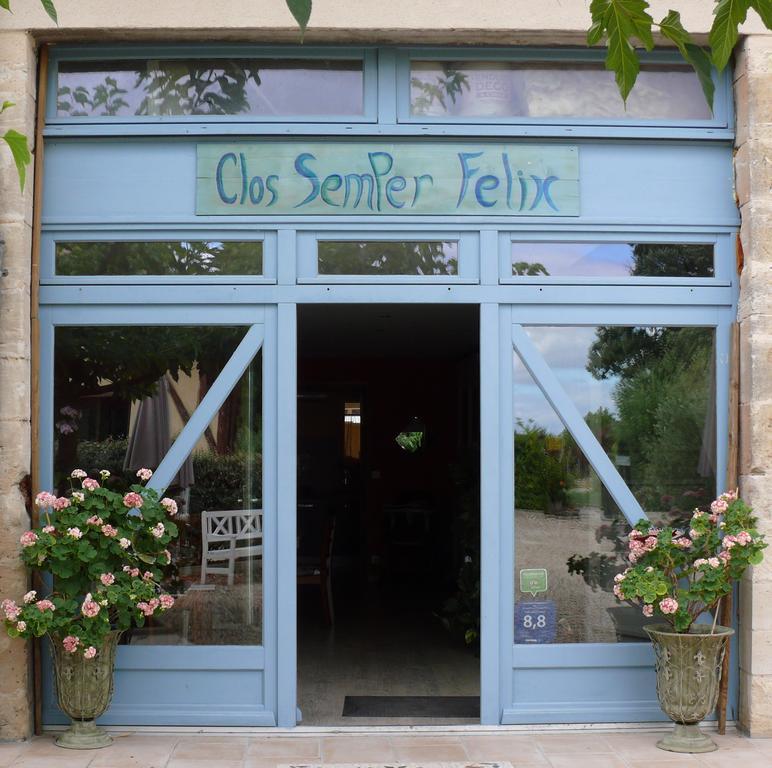 Chambres D'Hotes Du Clos Semper Felix Sainte-Bazeille Экстерьер фото
