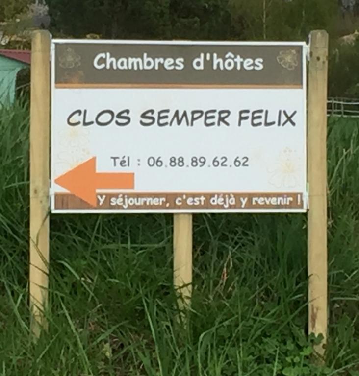 Chambres D'Hotes Du Clos Semper Felix Sainte-Bazeille Экстерьер фото